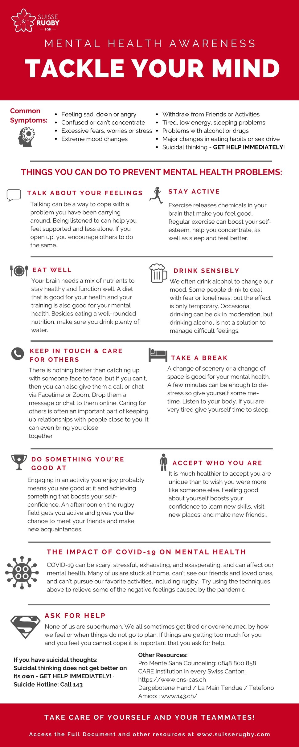 Tackle your mind Infographic