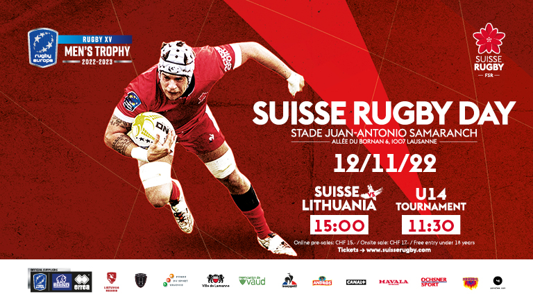 Suisse Rugby Day | 12 novembre 2022